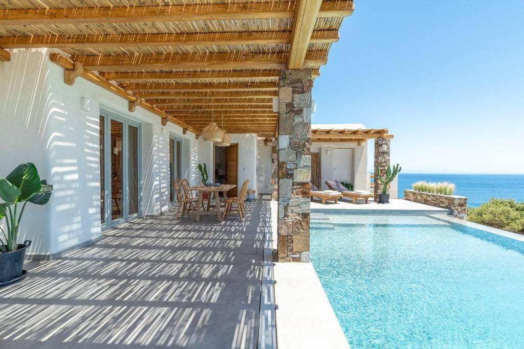 Villa Lefko Megas Gialos - Nites Exterior foto