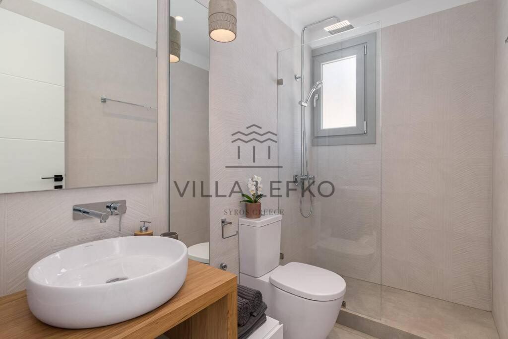 Villa Lefko Megas Gialos - Nites Exterior foto