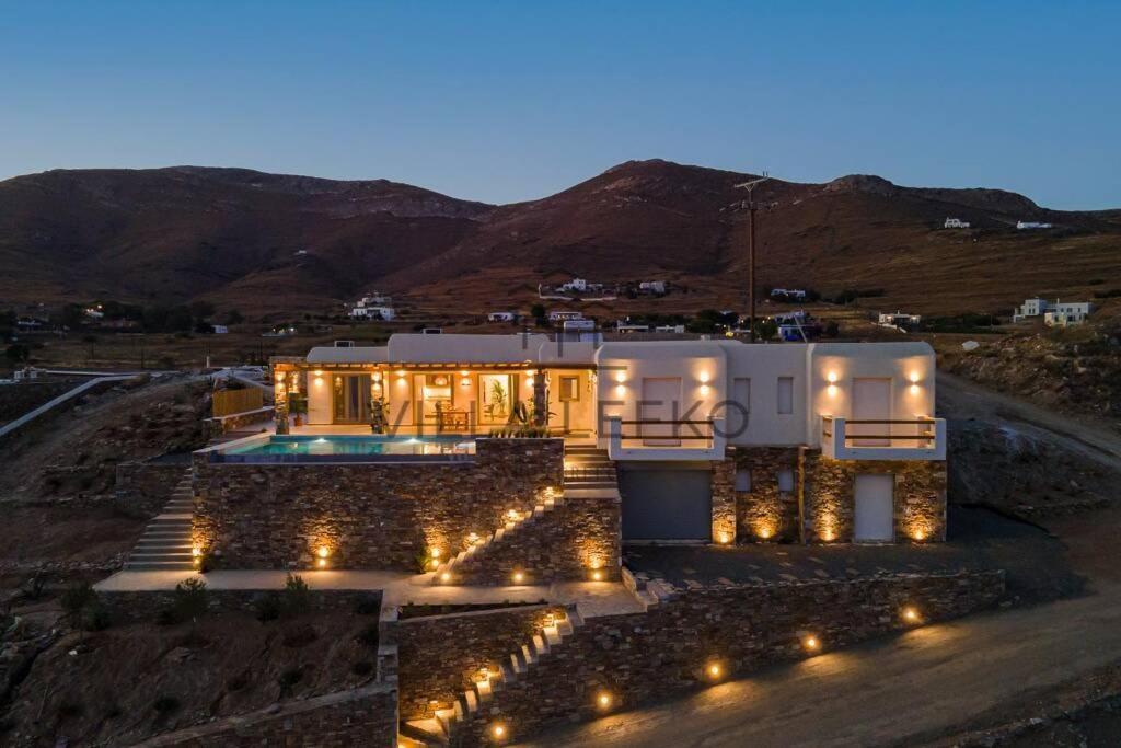 Villa Lefko Megas Gialos - Nites Exterior foto
